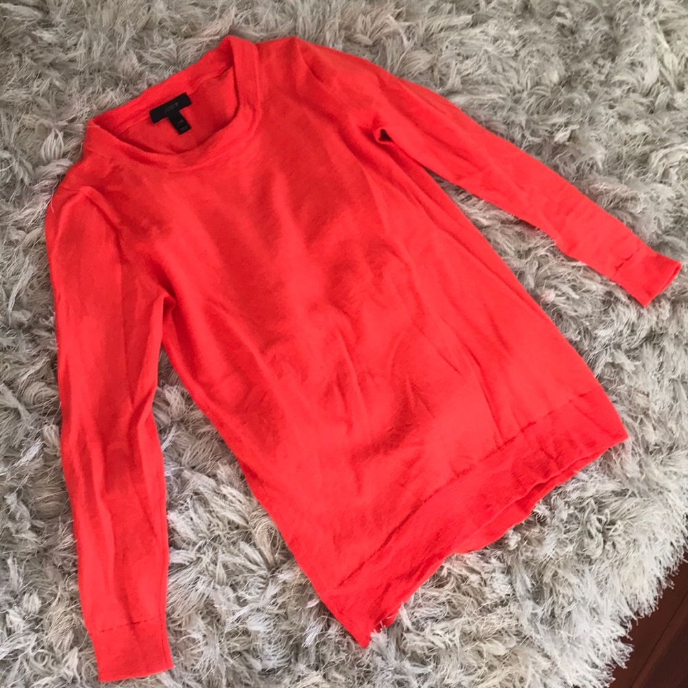 J.Crew Orange Sweater